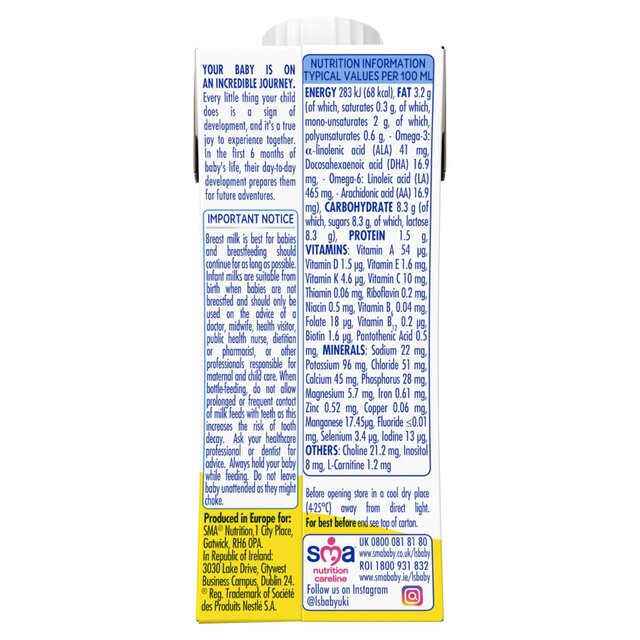 LITTLE STEPS First Infant Baby Milk from birth Ready-to-use milk 200ml thumbnail 8