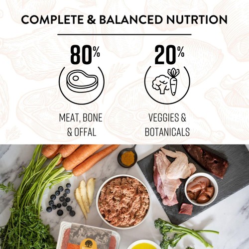 Benyfit Natural Tasty Turkey Complete Raw Dog Food thumbnail 2
