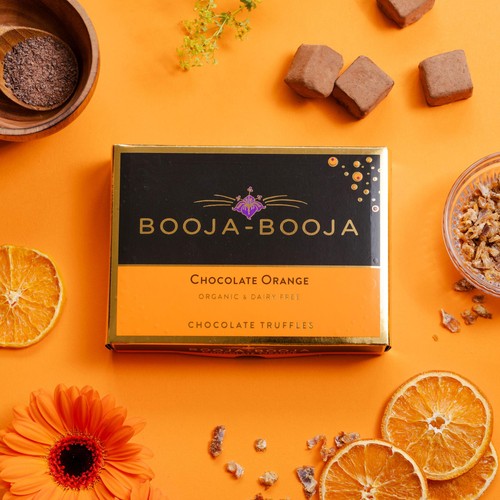 Booja Booja Vegan Chocolate Orange Truffles thumbnail 3