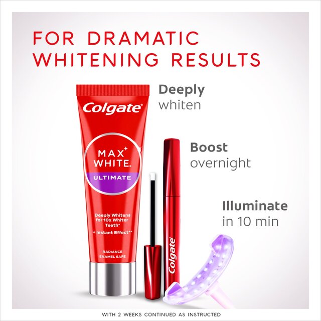 Colgate Max White Whiten At Home Teeth Whitening Pen  thumbnail 10