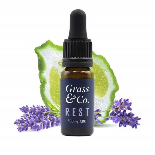 Grass & Co. Rest CBD Consumable Oil 500mg