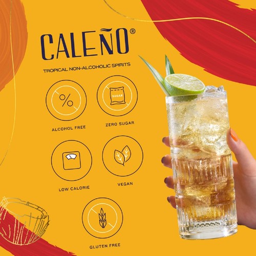 Caleno Dark & Spicy Alcohol-Free Spirit thumbnail 3
