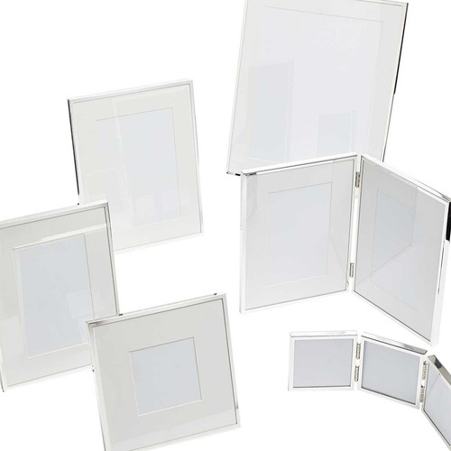 M&S Elegant Photo Frame 8x10 inch, Silver thumbnail 3