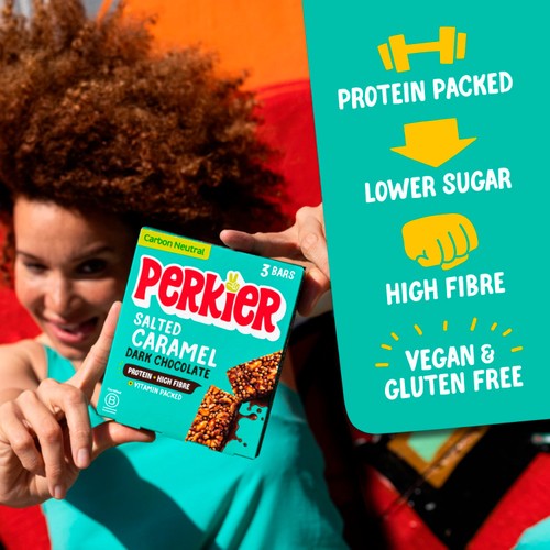 Perkier Salted Caramel & Dark Chocolate Vitamin Bars thumbnail 3