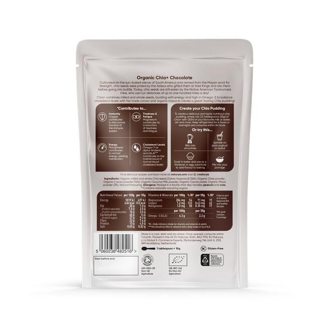 Naturya Organic Chocolate Chia+ Pudding thumbnail 3