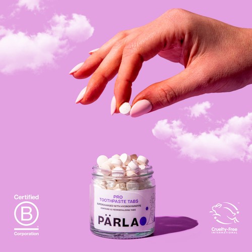 PARLA PRO Toothpaste Tablets Sensitive High Gloss Whitening thumbnail 6