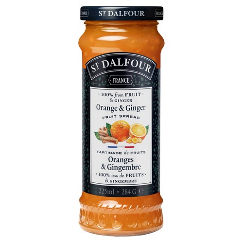 St Dalfour Orange & Ginger Fruit Spread thumbnail 2