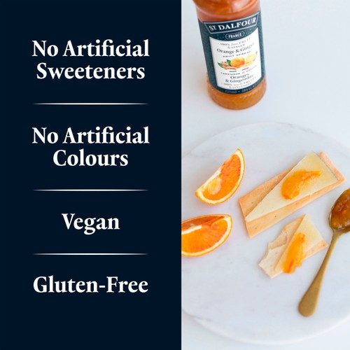 St Dalfour Orange & Ginger Fruit Spread thumbnail 3