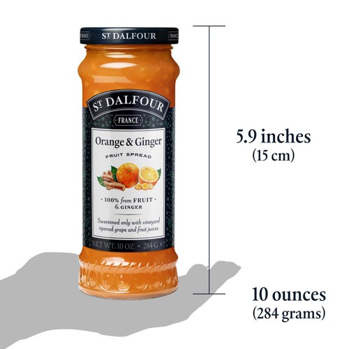 St Dalfour Orange & Ginger Fruit Spread thumbnail 8