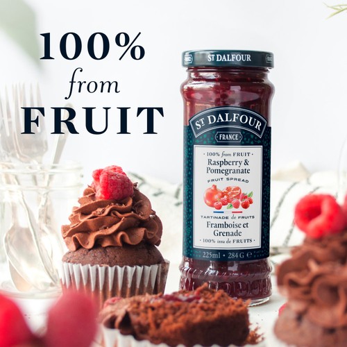 St. Dalfour Raspberry & Pomegranate Fruit Spread thumbnail 5