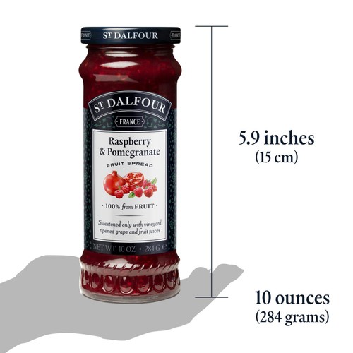 St. Dalfour Raspberry & Pomegranate Fruit Spread thumbnail 7