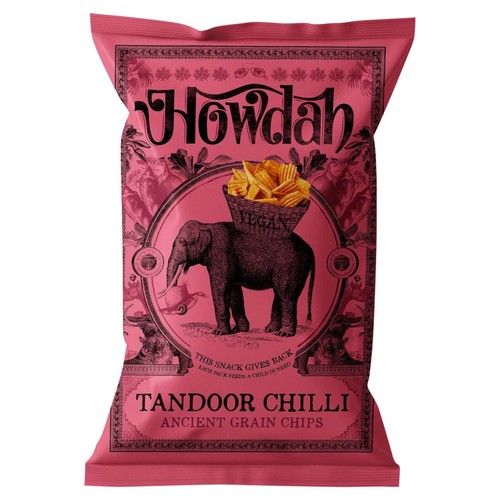Howdah Ancient Grain Chips - Tandoor Chili