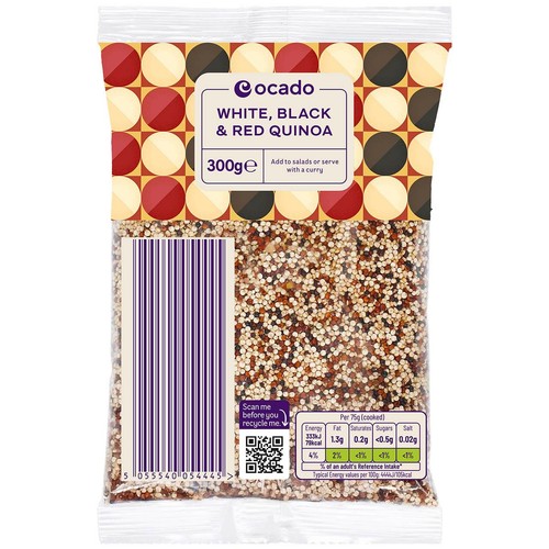 Ocado White, Black & Red Quinoa thumbnail 2
