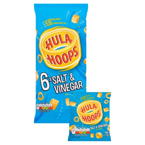 Hula Hoops Salt & Vinegar Multipack Crisps thumbnail 2