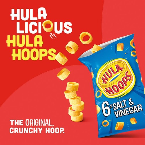 Hula Hoops Salt & Vinegar Multipack Crisps thumbnail 5