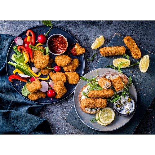 M&S 8 Vegan Breaded Fish Fingers Frozen thumbnail 4