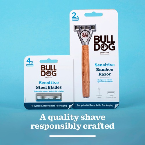 Bulldog Skincare - Sensitive Steel Razor Blades thumbnail 6