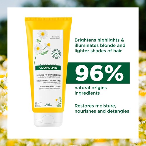 Klorane Brightening Conditioner with Camomile for Blonde Hair thumbnail 2
