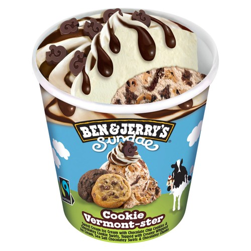 Ben & Jerry's Sundae Cookie Vermonster Ice Cream Tub Dessert thumbnail 3
