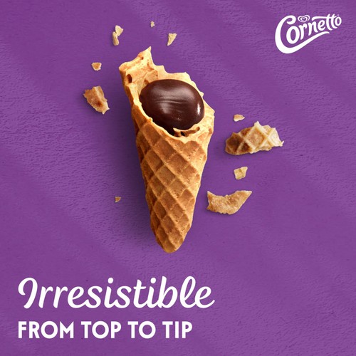 Cornetto Soft Cookies & Chocolate Ice Cream Cones thumbnail 2