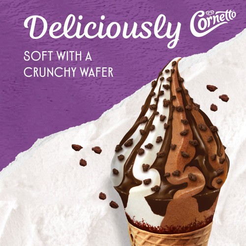 Cornetto Soft Cookies & Chocolate Ice Cream Cones thumbnail 5