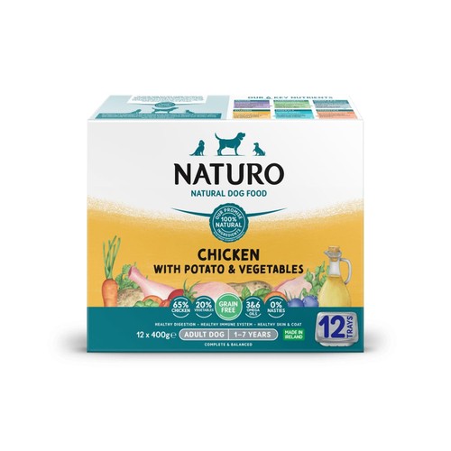 Naturo Grain Free Adult Dog Chicken and Potato thumbnail 2