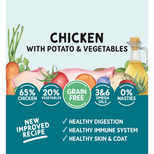 Naturo Grain Free Adult Dog Chicken and Potato thumbnail 6