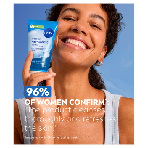 NIVEA Refreshing Face Wash Gel thumbnail 3