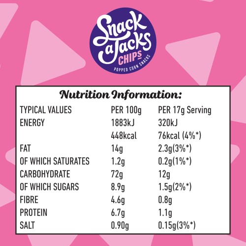 Snack a Jacks Chips Sweet & Salty Sharing Bag thumbnail 4