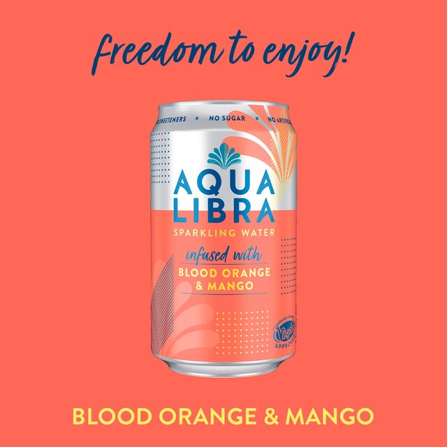 Aqua Libra Blood Orange & Mango Infused Sparkling Water thumbnail 3