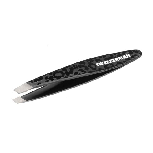 Tweezerman Black Leopard Mini Slant Tweezer thumbnail 2