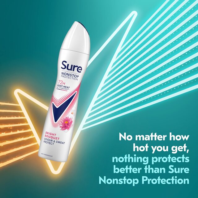 Sure Women 72hr Nonstop Protection Bright Bouquet Antiperspirant Deodorant  thumbnail 9