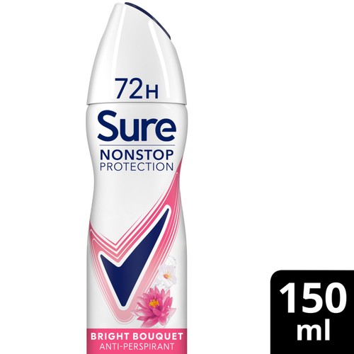 Sure Women Bright Bouquet 72hr Nonstop Protection Antiperspirant Deodorant