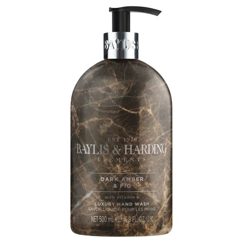 Baylis & Harding Elements Hand Wash - Dark Amber & Fig