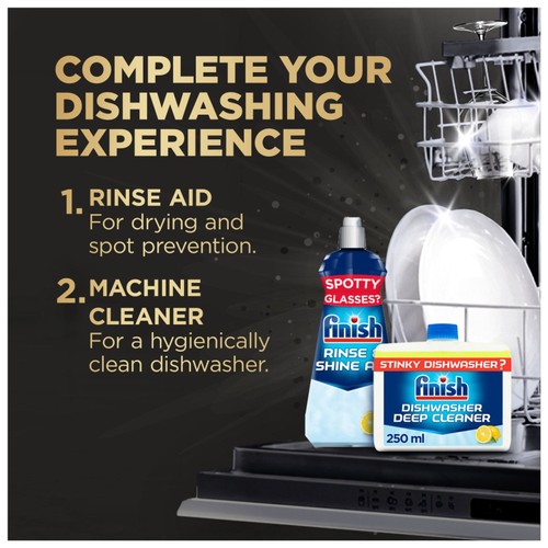 Finish Ultimate Infinity Shine Dishwasher Tablets Lemon thumbnail 2