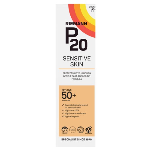 P20 Sensitive SPF 50+ Sun Cream thumbnail 2
