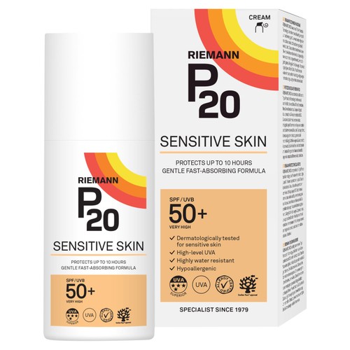 P20 Sensitive SPF 50+ Sun Cream