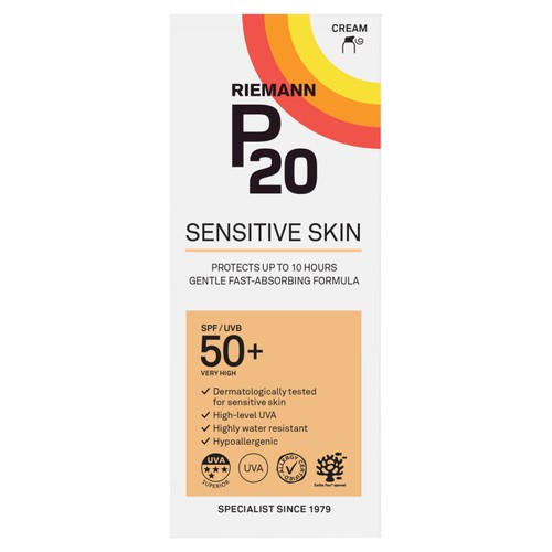 P20 Sensitive SPF 50+ Sun Cream thumbnail 2