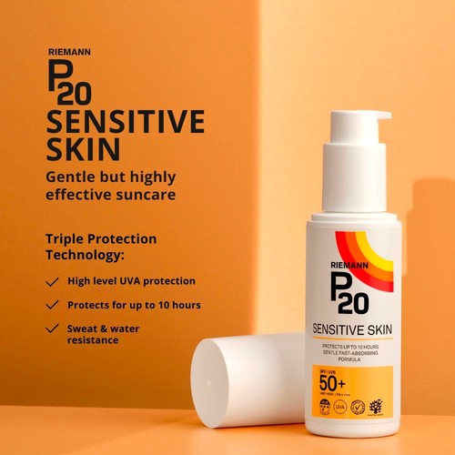 P20 Sensitive SPF 50+ Sun Cream thumbnail 8