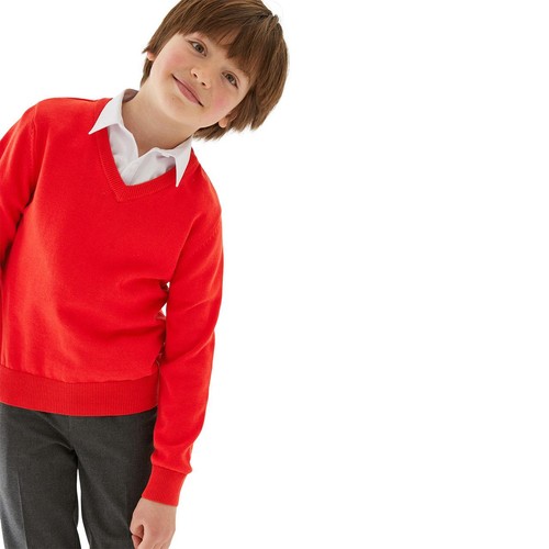 M&S Unisex 2Pk Cotton Jumper with Staynew 9-10Y thumbnail 2