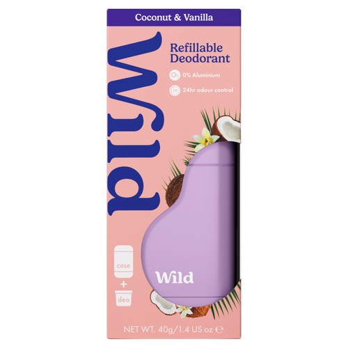 Wild Purple Case and Coconut & Vanilla Deo Starter Pack