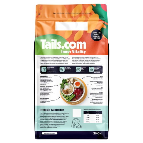 Tails.com Inner Vitality Toy & Small Adult Dog Dry Food Chicken thumbnail 2