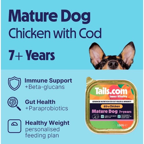 Tails.com Inner Vitality Mature Dog Wet Food Chicken thumbnail 4