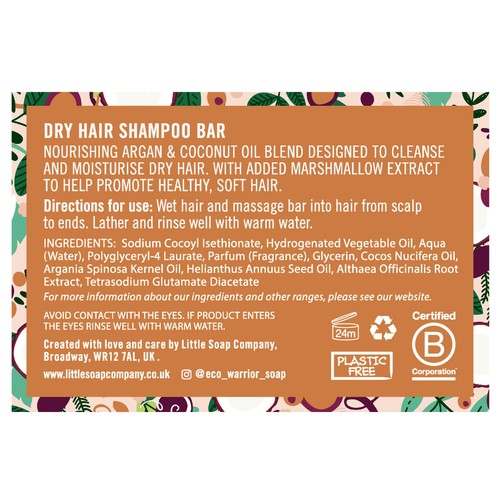 Eco Warrior Dry Hair Shampoo Bar thumbnail 3