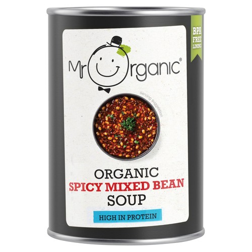 Mr Organic Spicy Mixed Bean Soup thumbnail 3