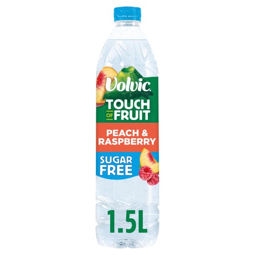Volvic Touch of Fruit Peach & Raspberry Sugar Free Still Flavoured Water thumbnail 9