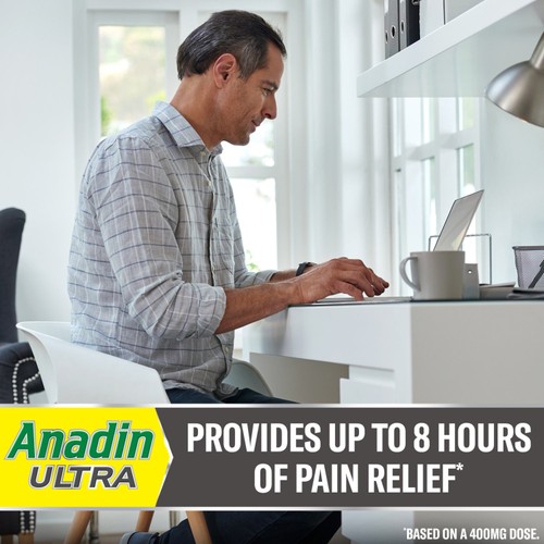 Anadin Ultra Ibuprofen Pain Relief Liquid Capsules thumbnail 4