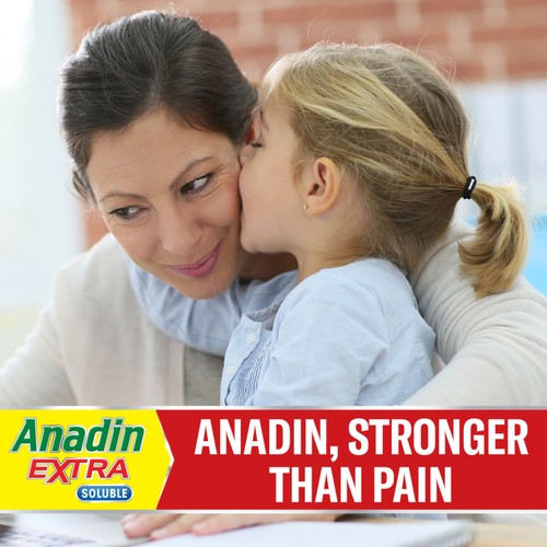 Anadin Extra Soluble Aspirin, Paracetamol, & Caffeine Tablets, 12s thumbnail 6
