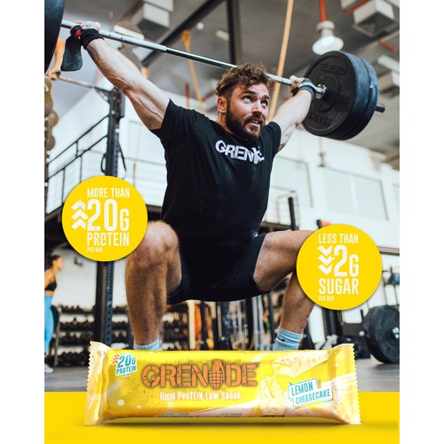 Grenade Protein Bar Lemon Cheesecake thumbnail 7