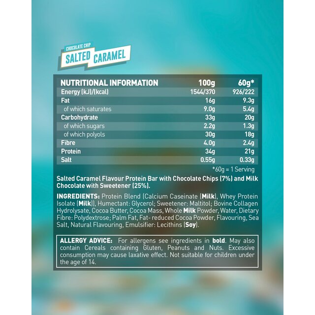Grenade Chocolate Chip Salted Caramel Protein Bar thumbnail 8